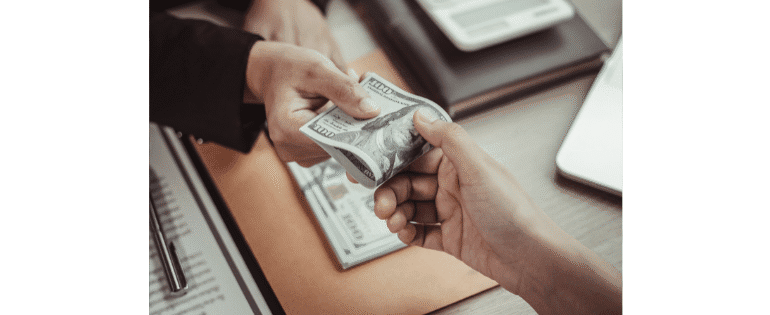 Forex trader checking forex rebates payout on trading platform