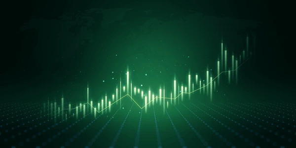 growing green business chart on 600nw 2292878181